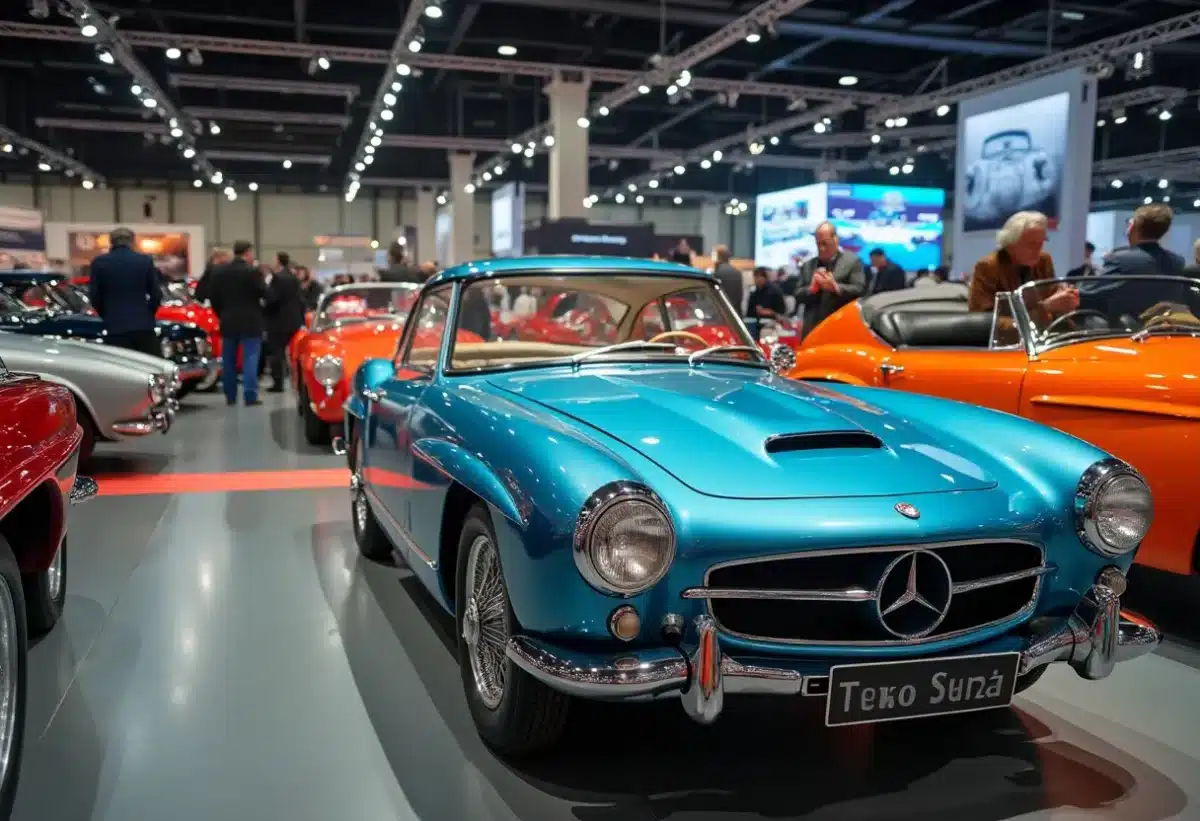 Emplacement du Salon Retromobile et ses principales attractions